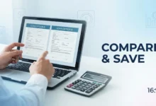 Two personal loans running at the same time comparison on laptop