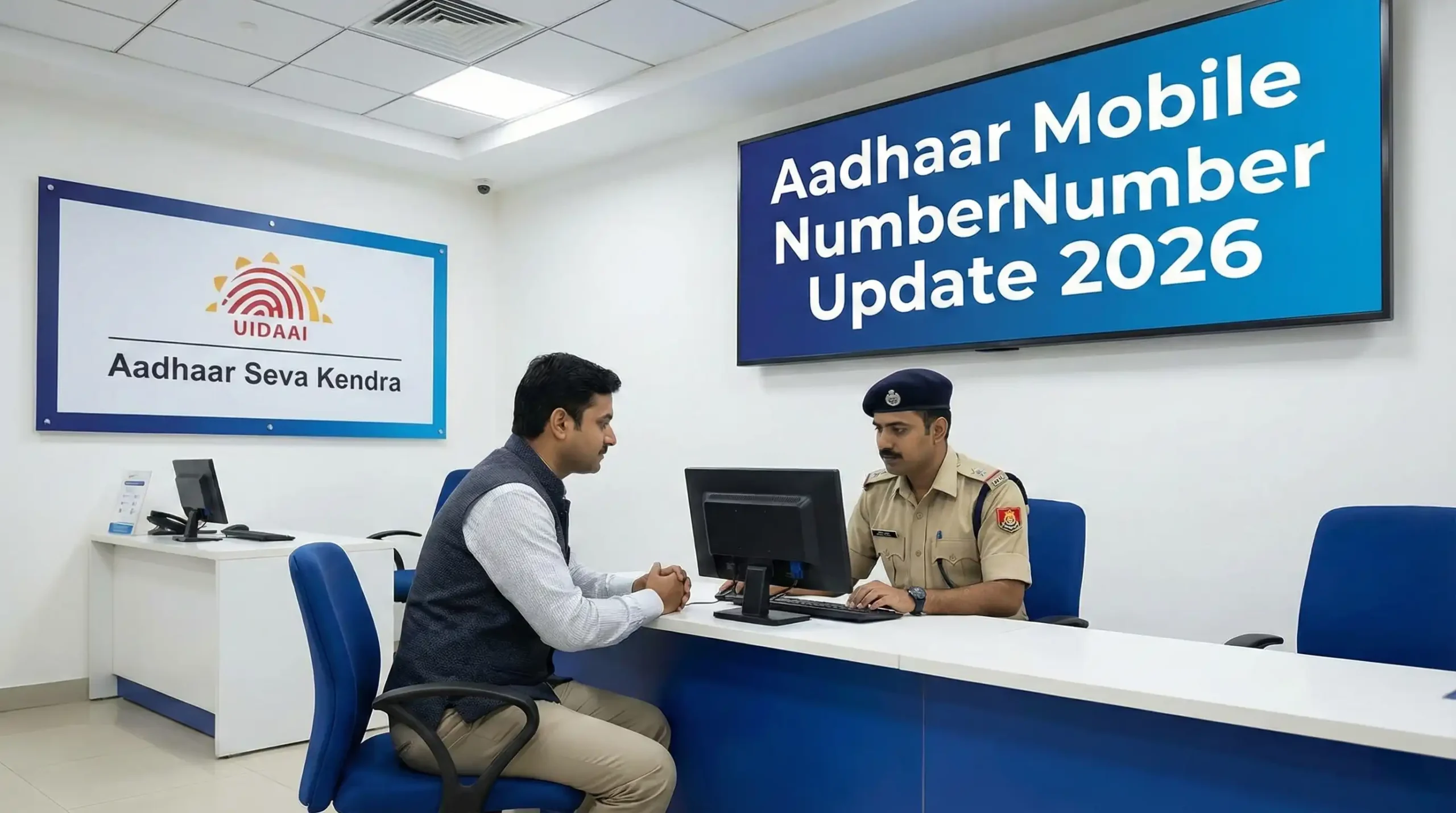 Aadhaar Card Mobile Number Update Process