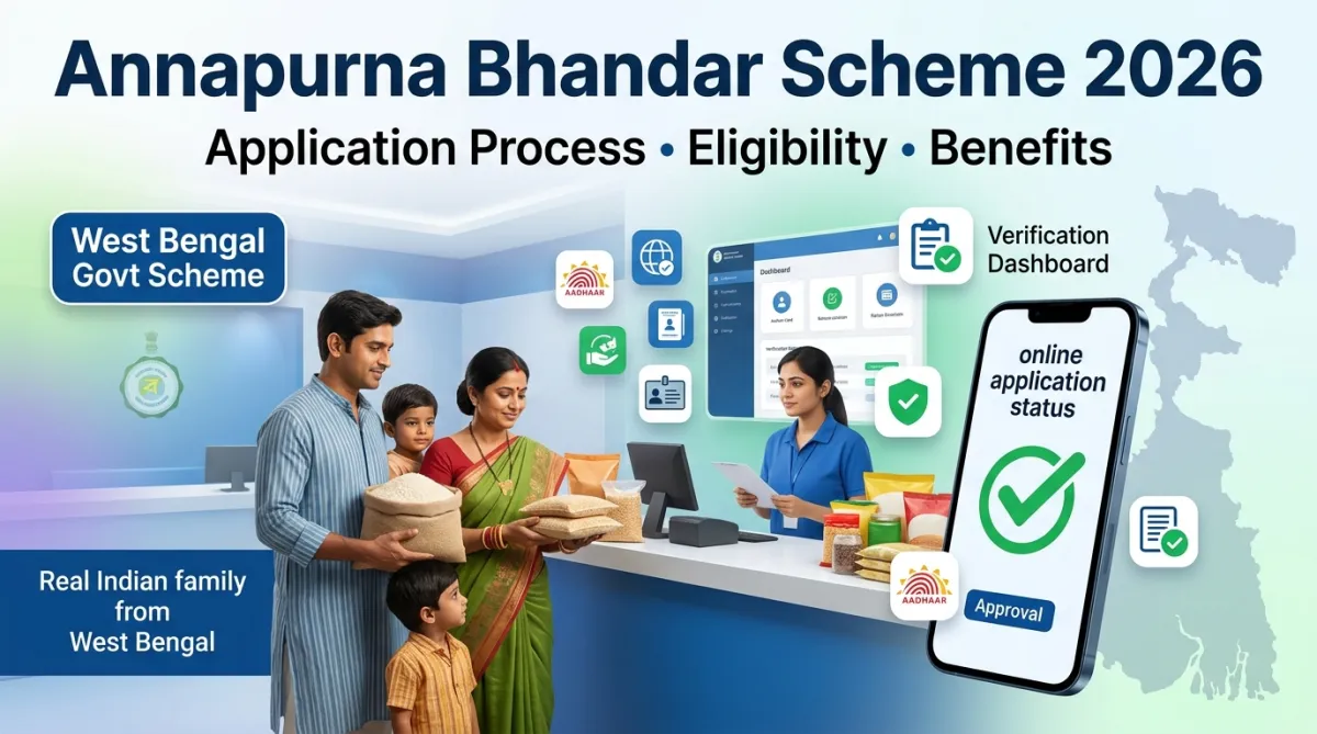 Annapurna Bhandar Scheme West Bengal Application Process 2026